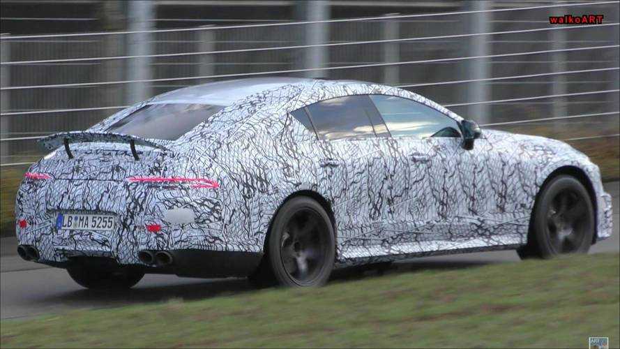 Mercedes-AMG GT Sedan Spy Video
