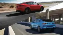 Ford Mustang Mach-E And Tesla Model Y Lead