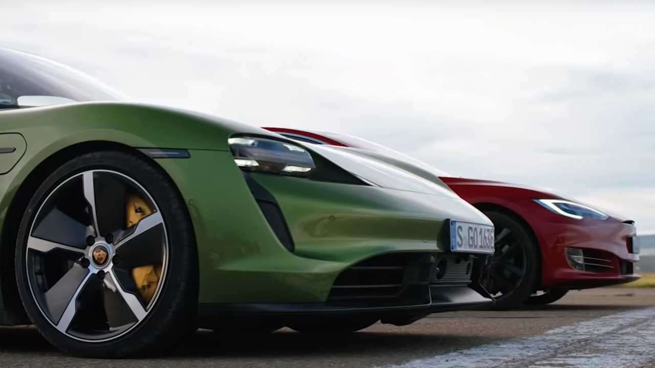 Porsche vs Tesla, la prova