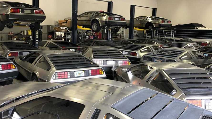 L'incredibile storia delle DeLorean ammucchiate in un garage