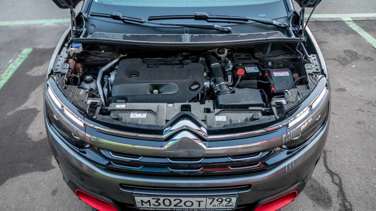 Citroen C5 Aircross test-drive in Moscow