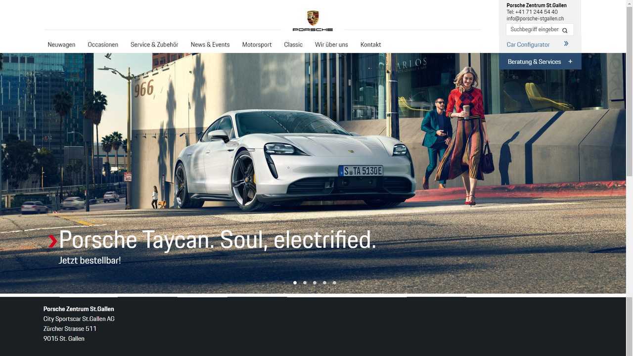 Tesla Moves Into Former Porsche Service Center in Switzerland