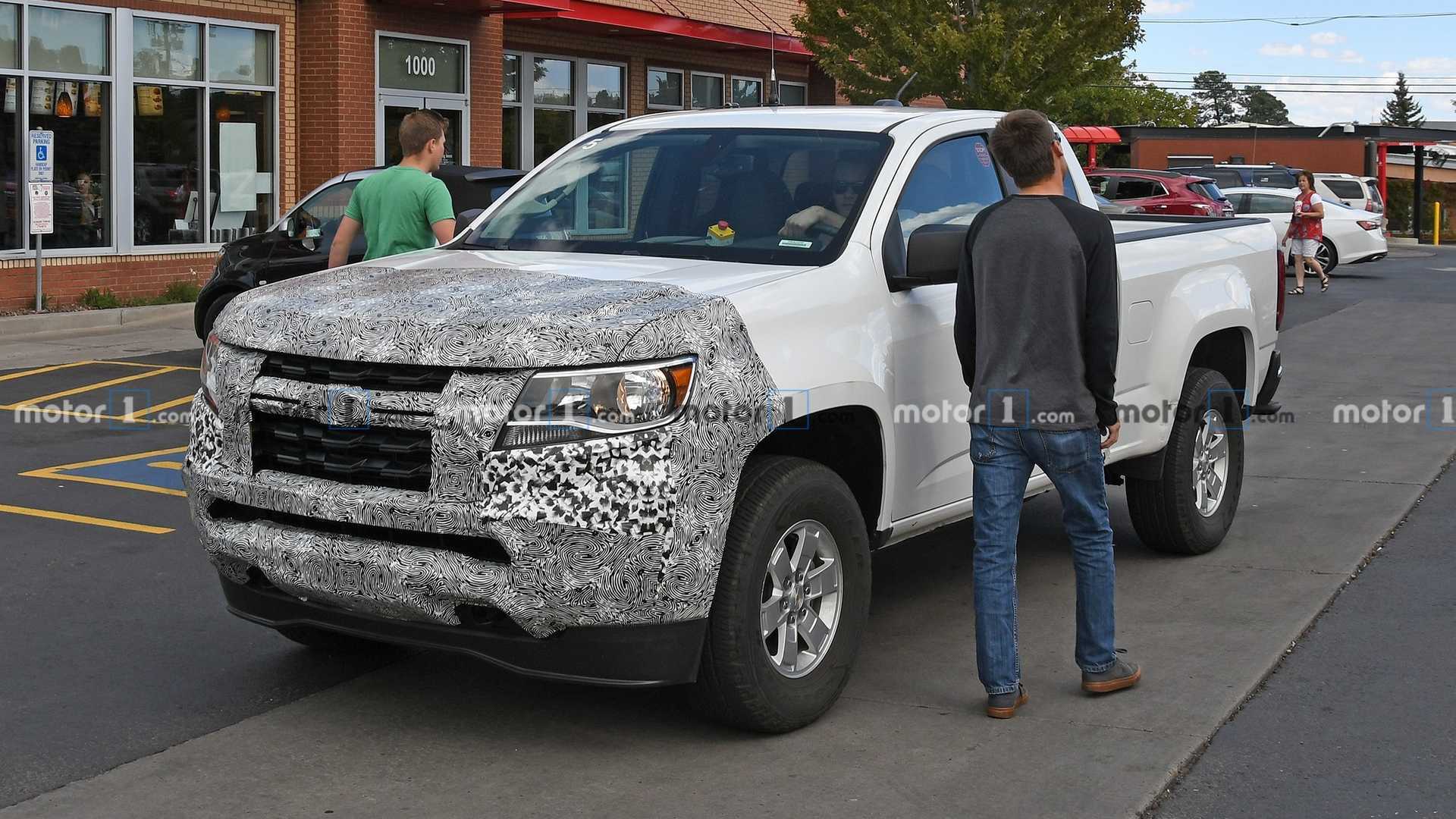 2021 Chevrolet Colorado Spy Photo