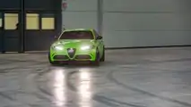 L'Alfa Romeo Giulia Quadrifoglio di 6 Underground