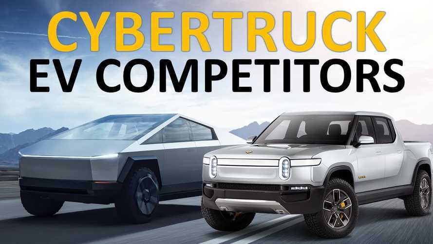 Tesla Cybertruck, Rivian R1T, Other Electric Pickup Trucks Compared