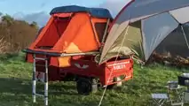 Elektro Frosch Kleintransporter mit Camping-Modul
