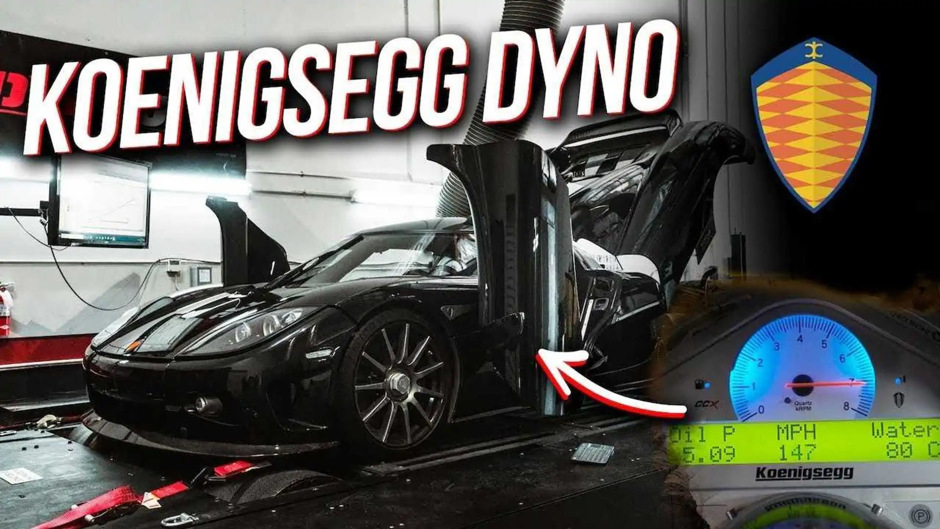 When Was The Last Time You Saw A Koenigsegg Ccx On A Dyno