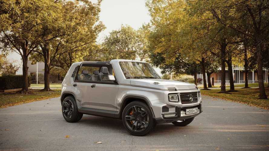 G-Niva Is The Result Of Mashing Up A Lada Niva And Mercedes G-Class