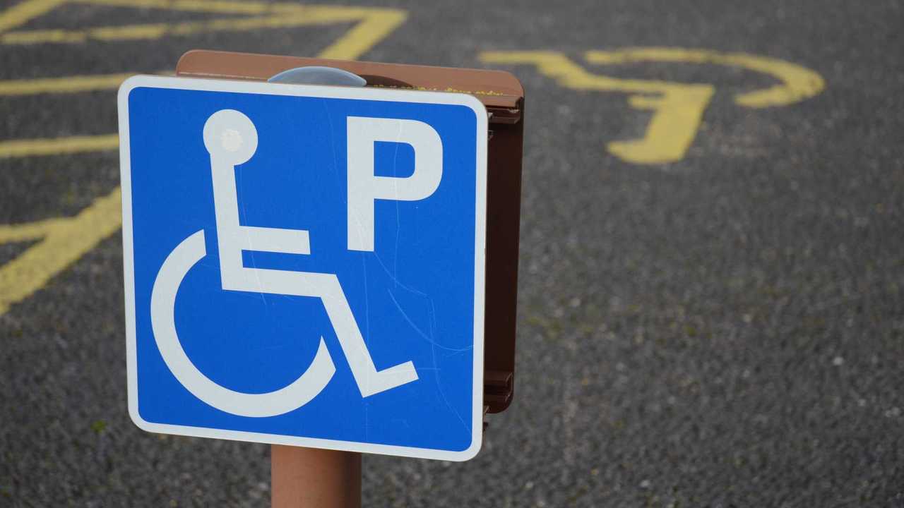 Parking space for disabled drivers in Culloden Scotland