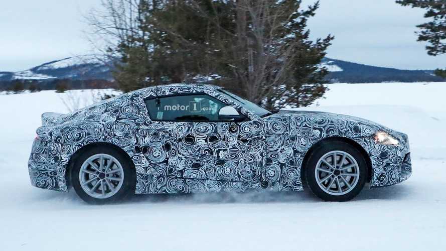 Toyota Supra Spy Shots Snow