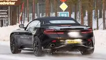 2018 Aston Martin DB11 Volante casus fotoğrafları