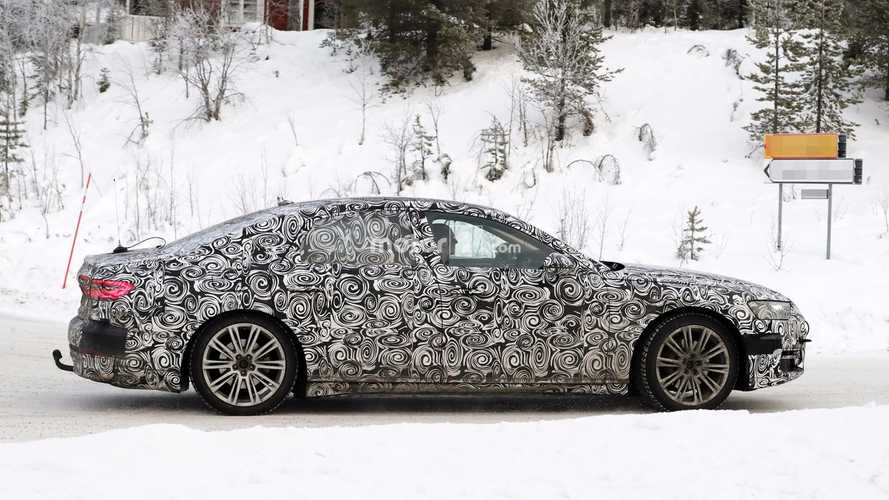 2018 Audi A8 spy photo