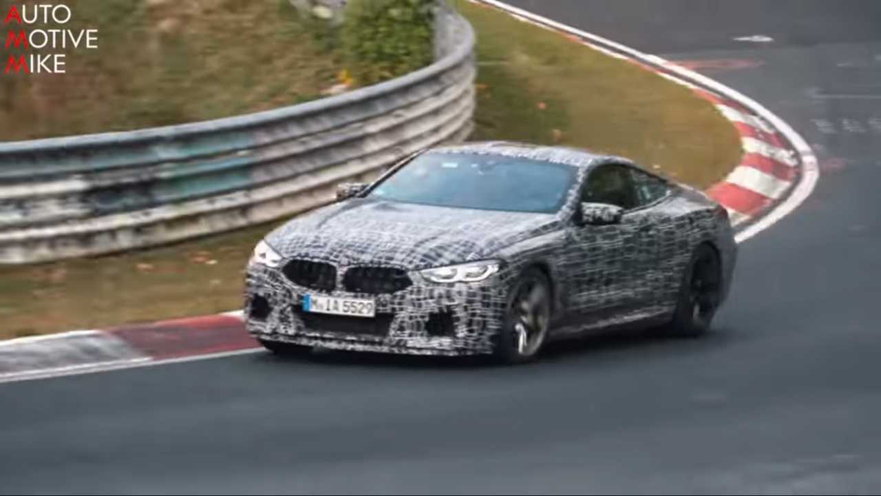 BMW M8 spy screenshot