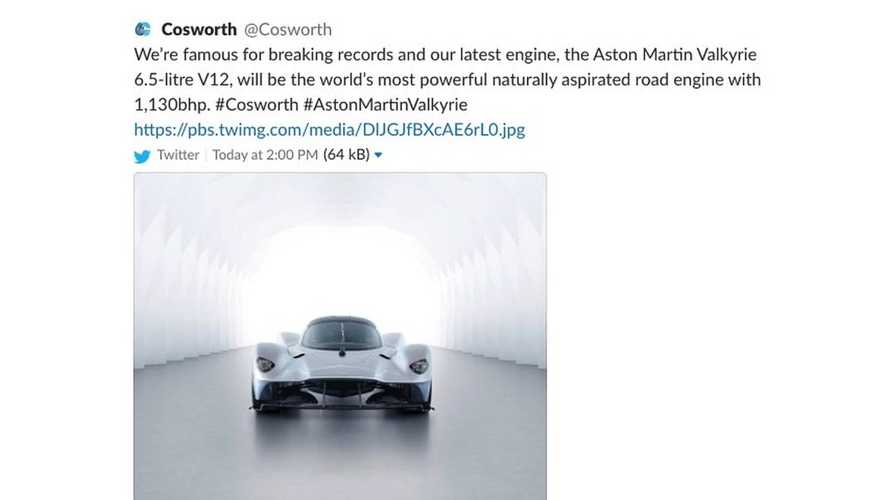 Aston Martin Valkyrie power output