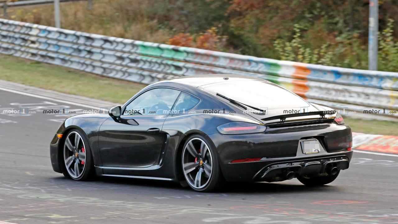 Porsche 718 Cayman T fotos espía