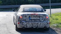 BMW 4 Serisi Convertible Yoğun Kamuflajlı Casus Fotoğrafları