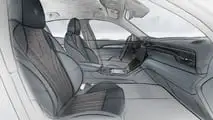 Gli interni della Maserati Grecale Folgore by Giorgetti