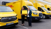 2.400 Ford E-Transporter für Post und DHL in Deutschland