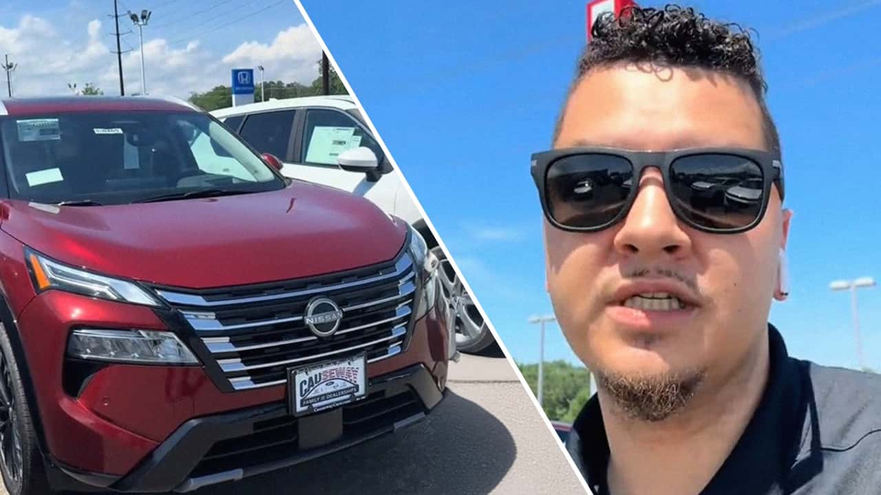Nissan salesperson claims it's the best time of the year to buy