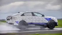 Last test for the Alpine A390