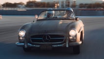 Testbericht zum Mercedes-Benz 300SL Roadster „Barn Find“ von 1957