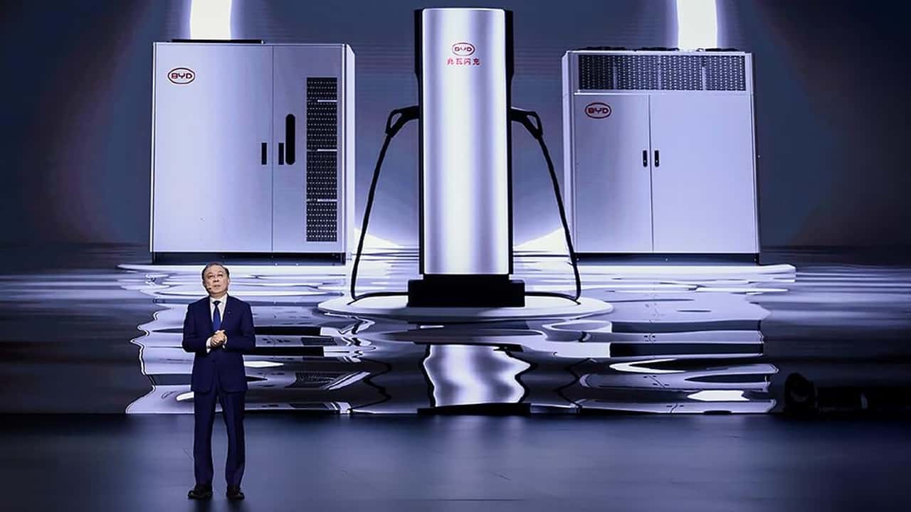 Los coches eléctricos BYD se recargarán en 5 minutos (a 1500 kW)