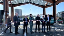 La stazione di ricarica Fastned a Brescia