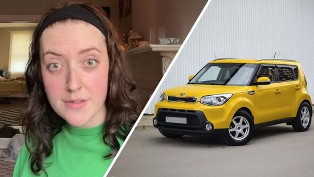  Woman gets a call from the police. Then they tell her her yellow Kia Soul has been involved in a crime