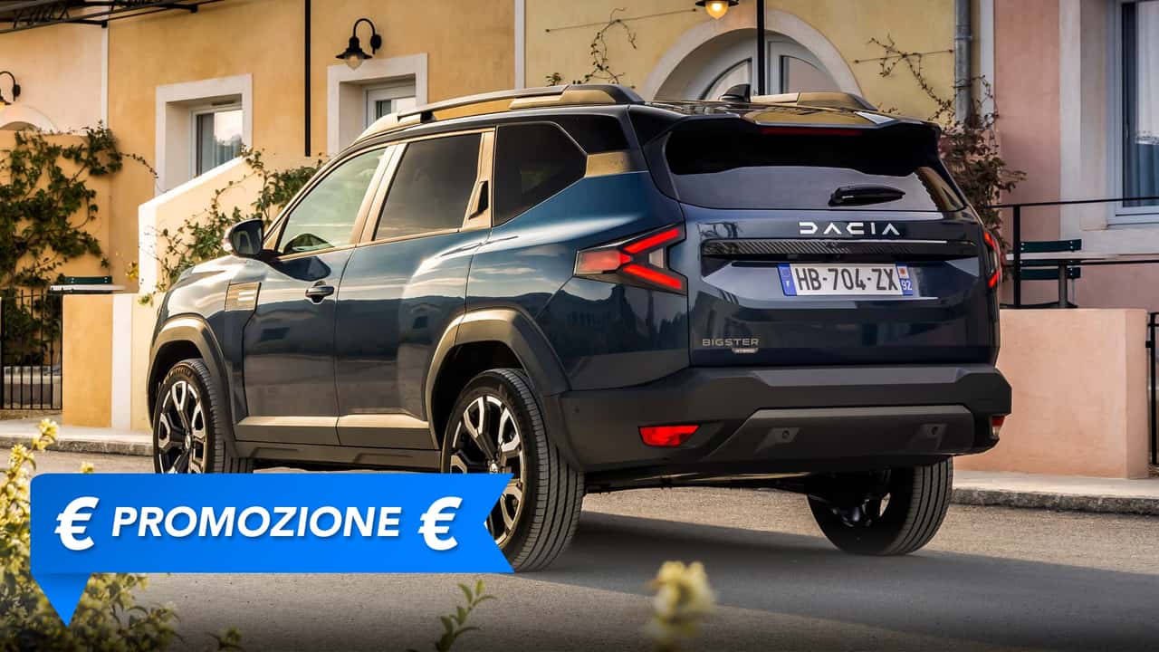 Promozione Dacia Bigster, dicembre 2025