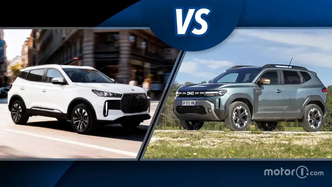 DR 5.0 vs. Dacia Duster