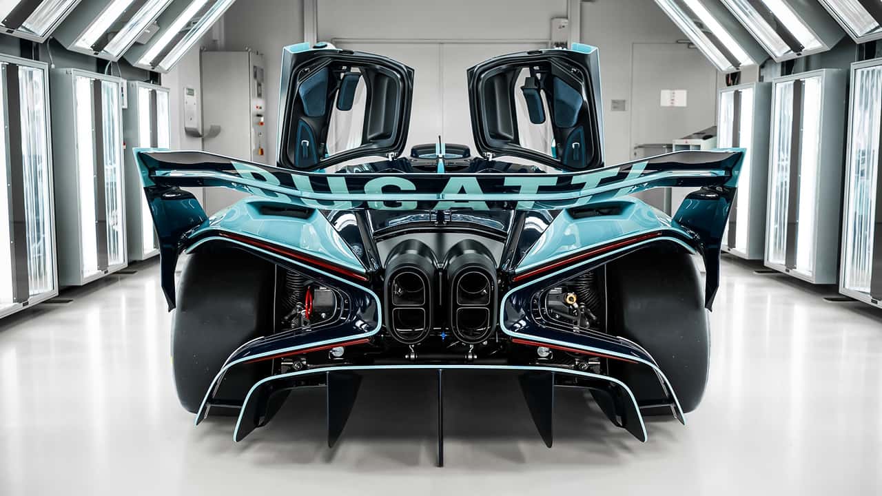 This Is Bugatti's Final W-16 Track Car