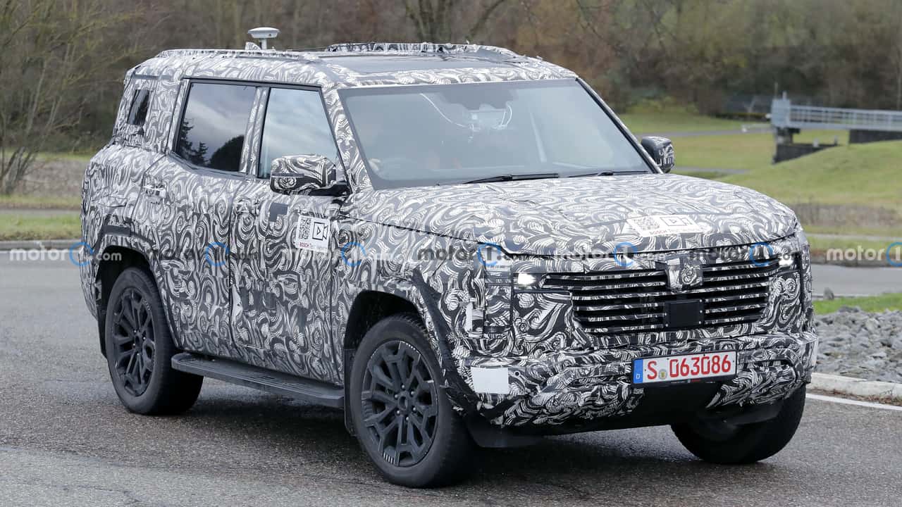 Mitsubishi Pajero (2026) Erlkönig