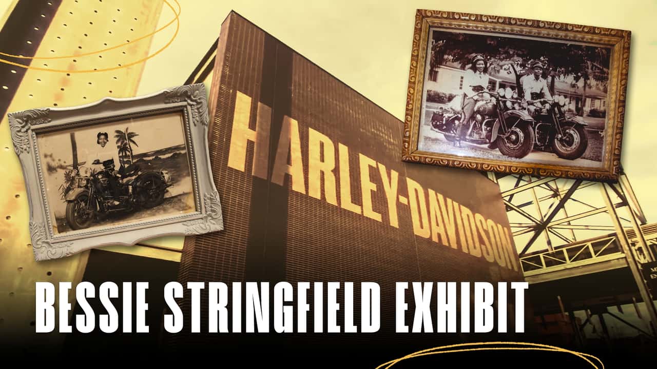 Go Behind The Scenes At The Harley-Davidson's New Bessie Stringfield Exhibit