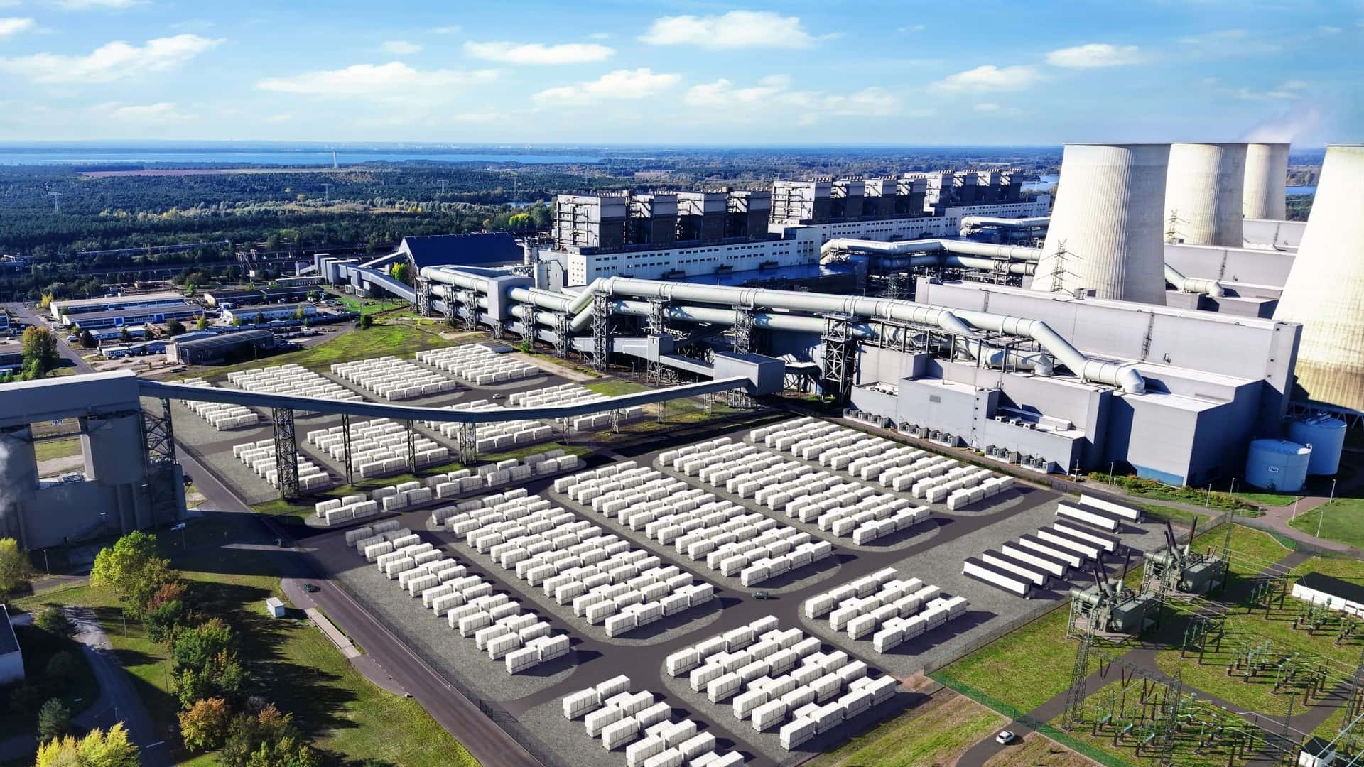 Europe's Largest Battery Storage Project Can Power 100 Million Lights