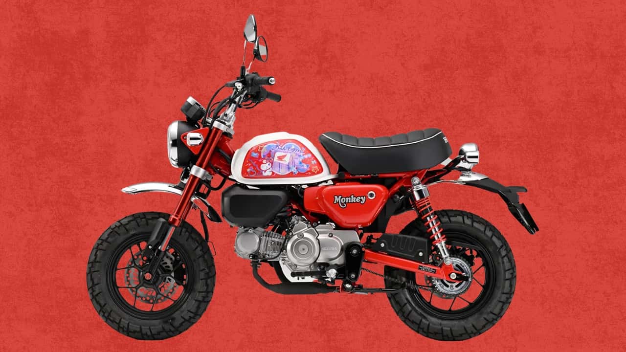 image from Honda and Sanrio Collaborated On These Super Cute Monkey x Kuromi Side Panels