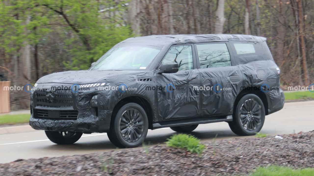 Infiniti QX80 Casus Fotoğrafları