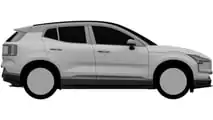 Volvo EX30 leaked patent image