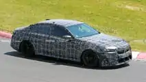 BMW M5 2024, le nuove foto spia al Nurburgring