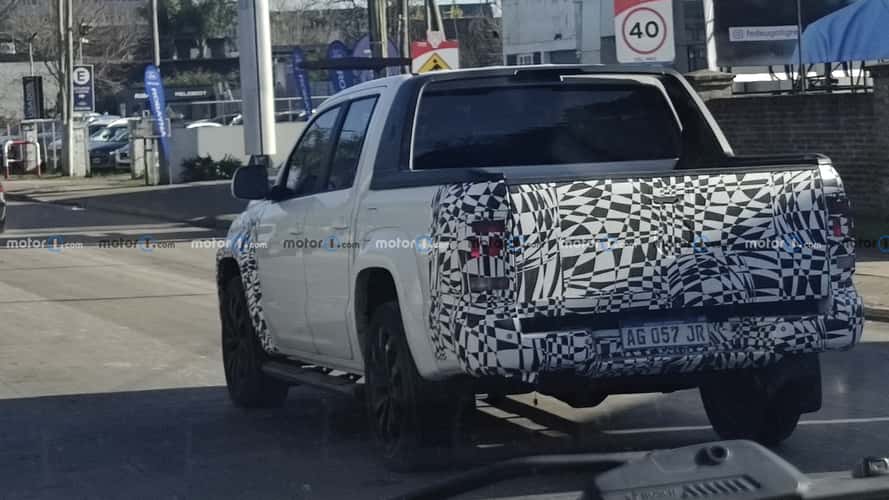 El restyling argentino de la VW Amarok tendrá pocos cambios en la parte trasera