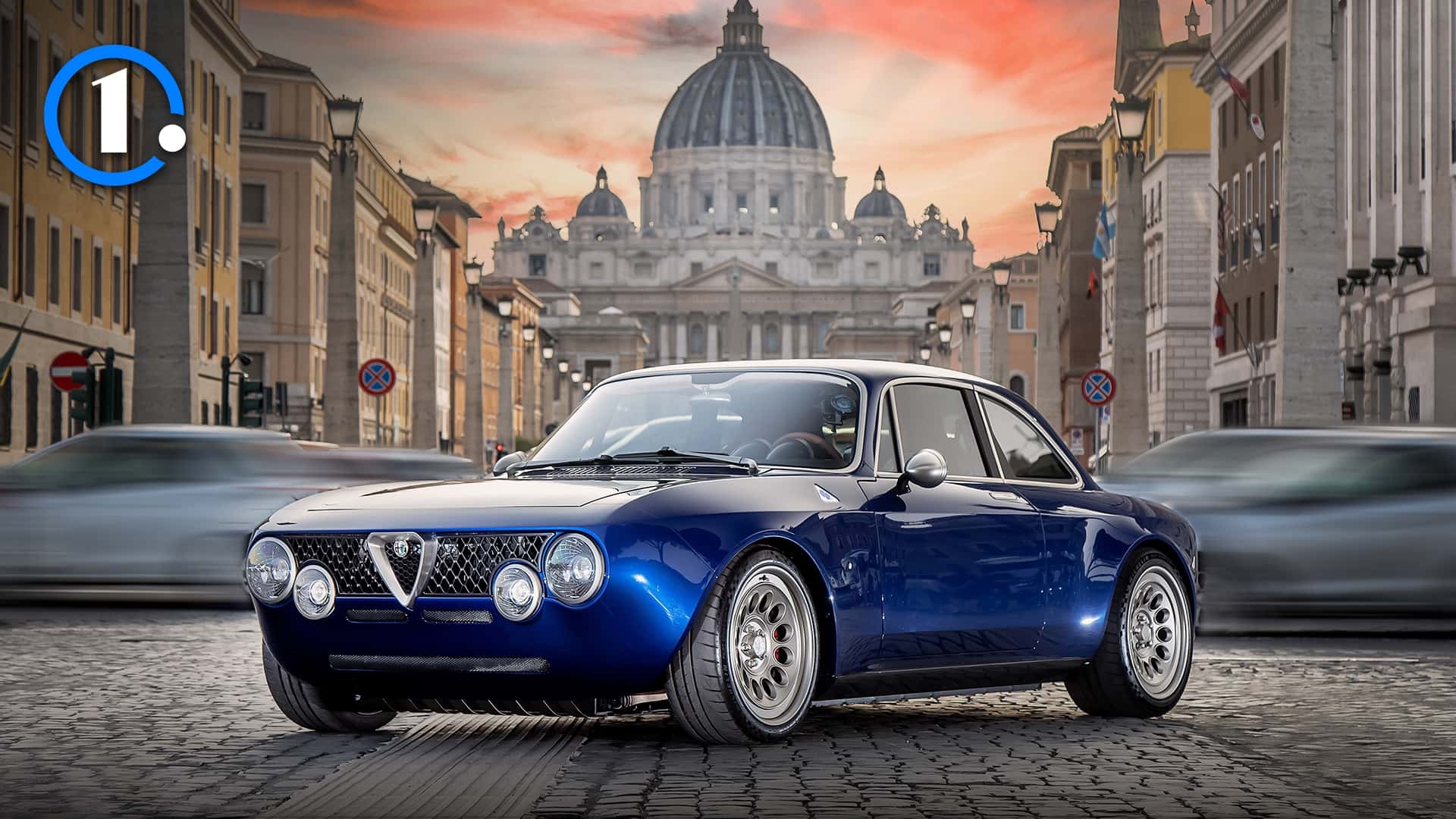 Totem GT Electric homenaje al Alfa Giulia GT clásico