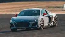 Audi R8 Coupé V10 Performance RWD à Laguna Seca