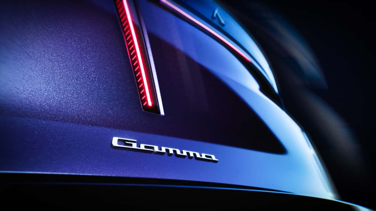 Nuova Lancia Gamma 2026 prima foto teaser