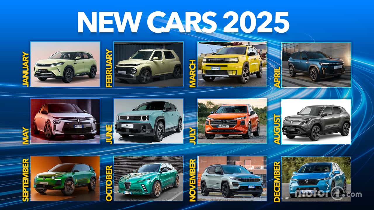 New Cars 2025 The Calendar Of All The Upcoming Models New Cars 2025