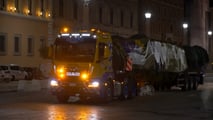 MAN TGS per l'abete del Vaticano