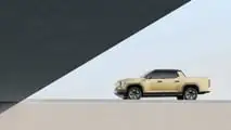 Pickup di medie dimensioni Maxus eTerron 9 completamente elettrico