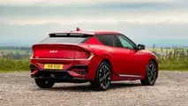 2025 Kia EV6 GT-Line European Spec Photos, Runaway Red