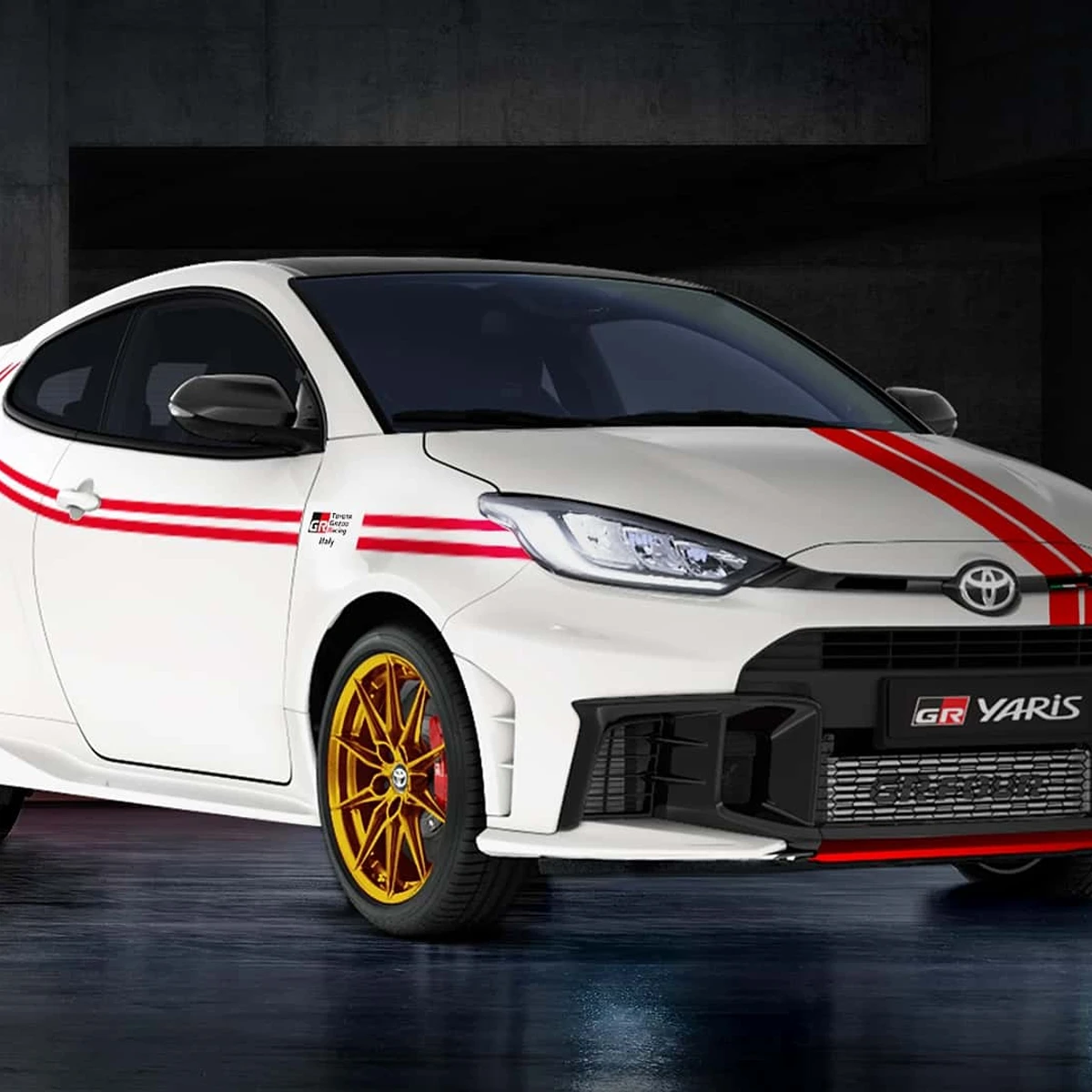 Discover the Toyota GR Yaris reserved for Italy