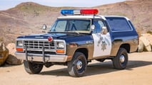 1982 Dodge Ramcharger 4x4 Police Car