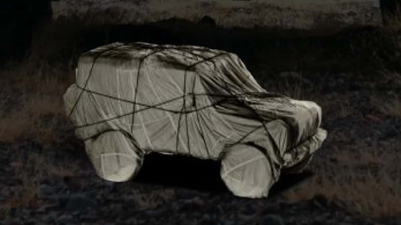 Kleine Mercedes g-Klasse (Teaserbild)