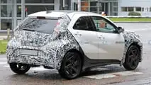 Toyota Aygo X Facelift (2026) Erlkönigfotos